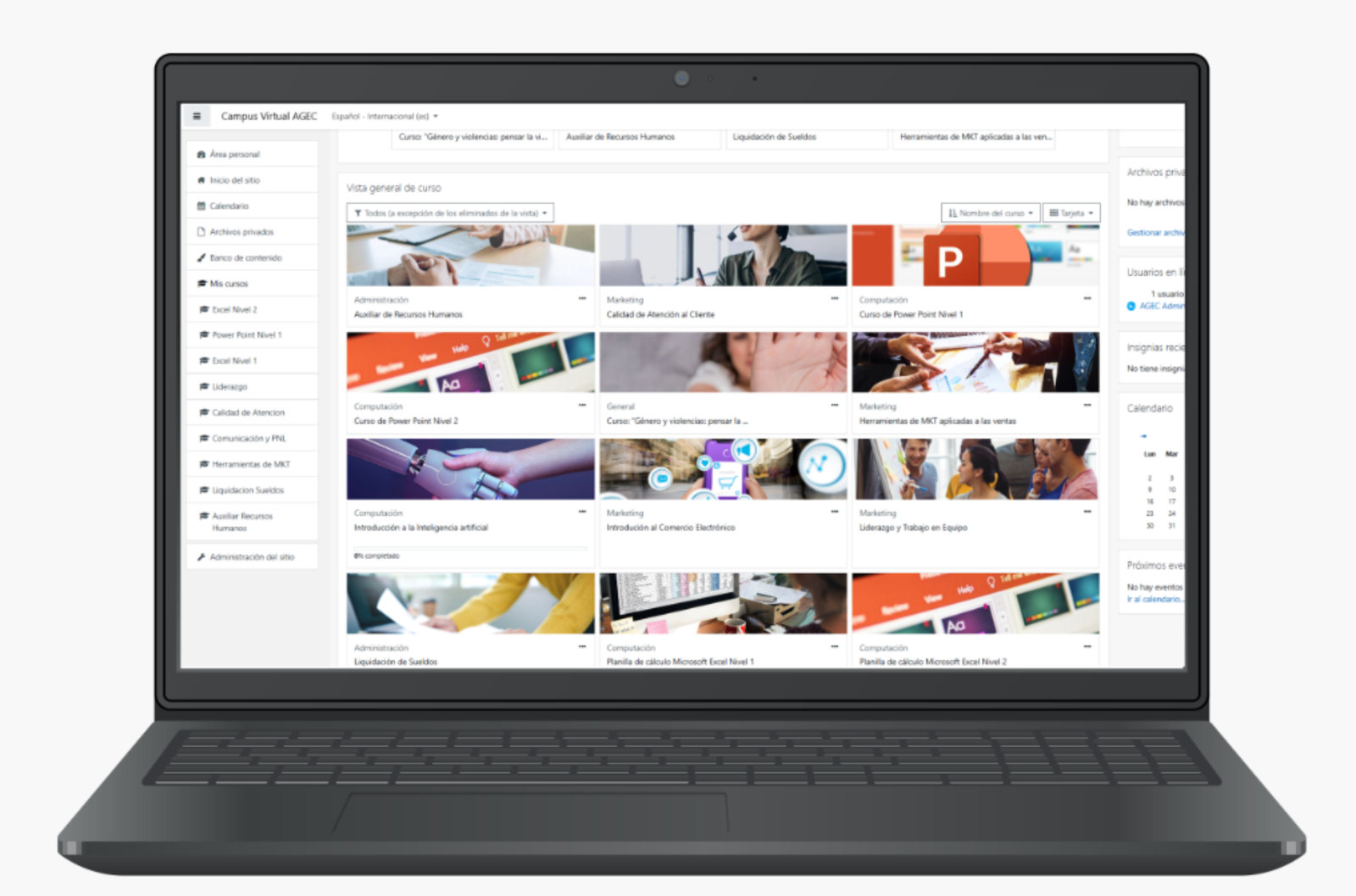 Cursos Virtuales AGEC 2025 (Segunda Etapa)
