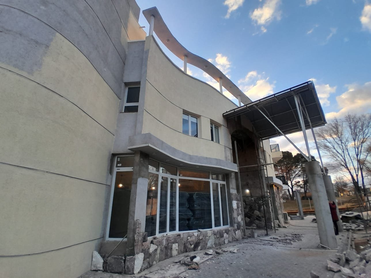 Avanza la obra del Hotel AGEC en Villa Carlos Paz